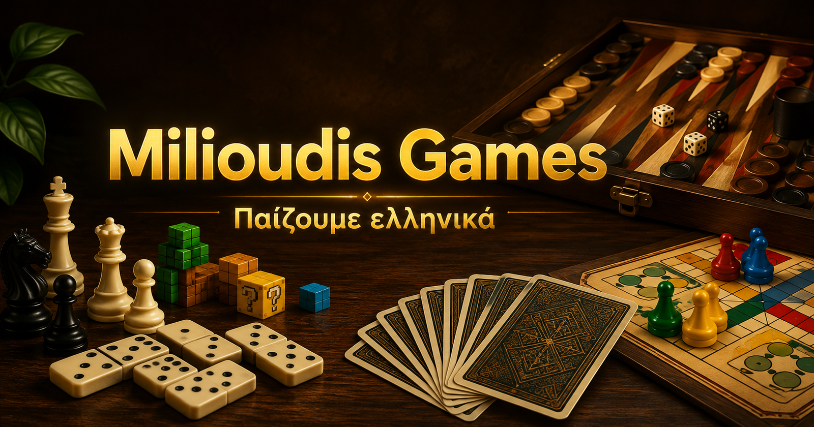 Συλλογή παιχνιδιών και άρθρων του Milioudis Games